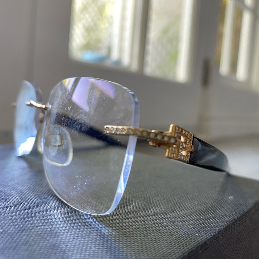 Versace Frames - 1225-B Women’s Eyeglasses Italy